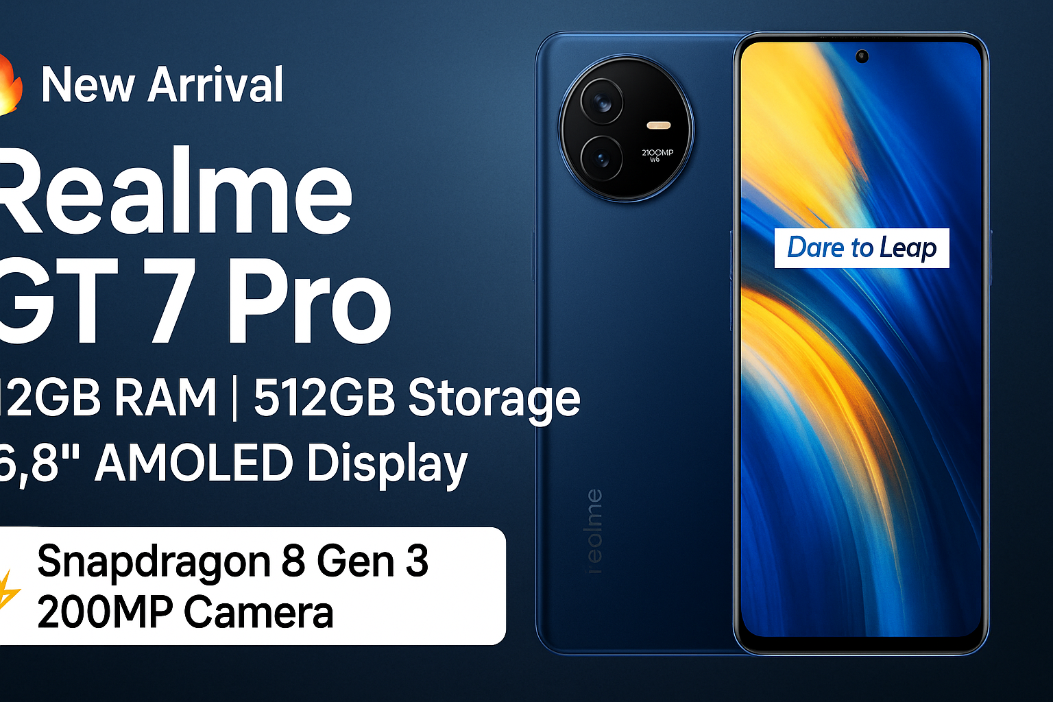 Realme GT 7 Pro 12GB/512GB 6.8