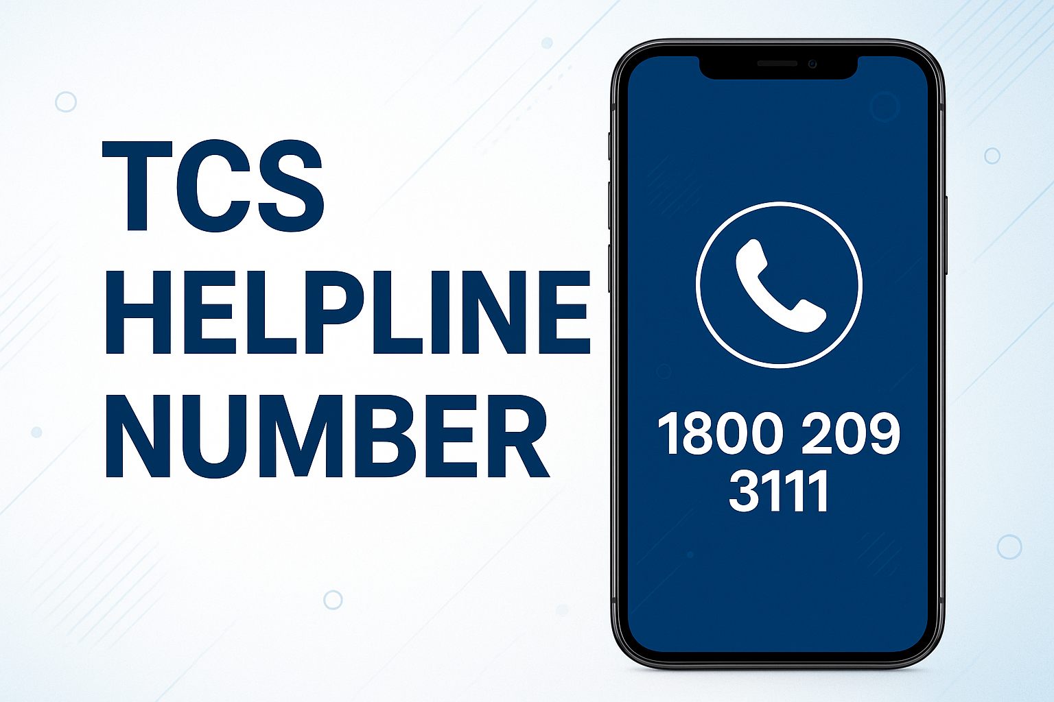 Tcs Helpline mobile number