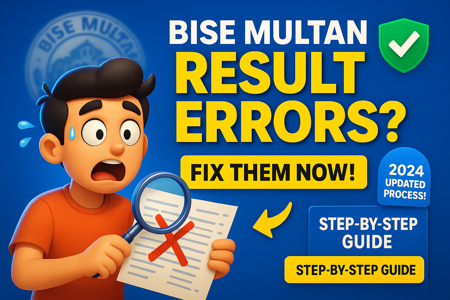 BISE Multan Result Corrections: Your Complete Guide to Fixing Errors