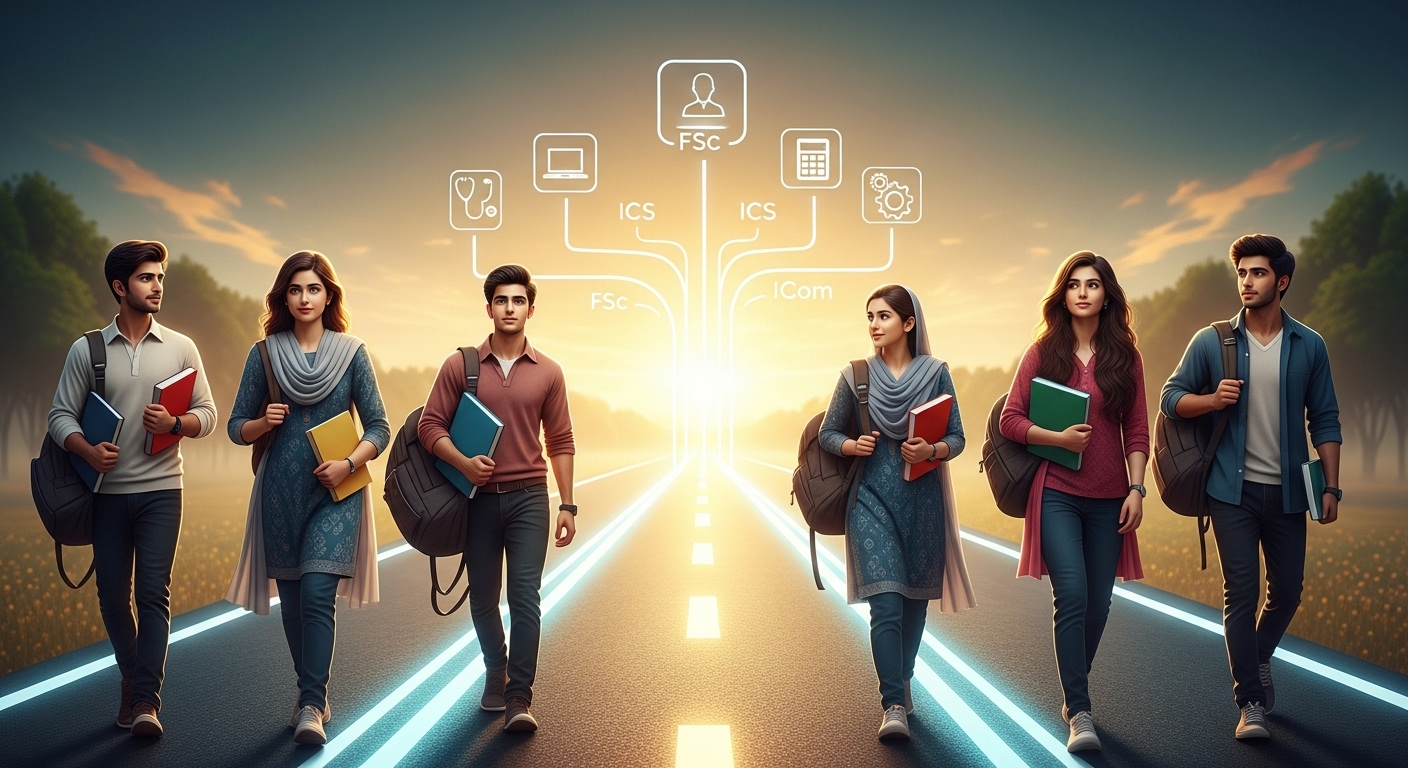 After intermediate 2025 Best Courses After 12th in Pakistan Career Paths After FSc / ICS