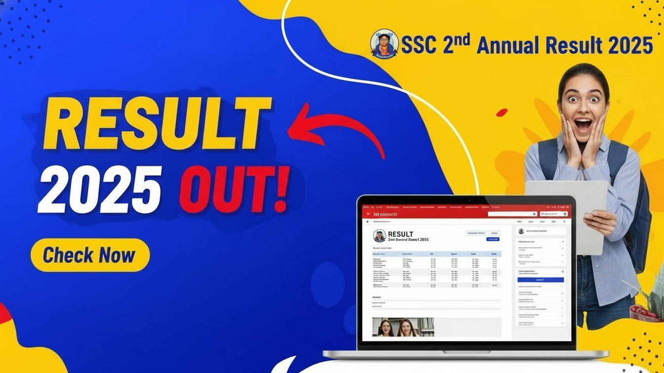 SSC 2nd Annual Exam Result 2025