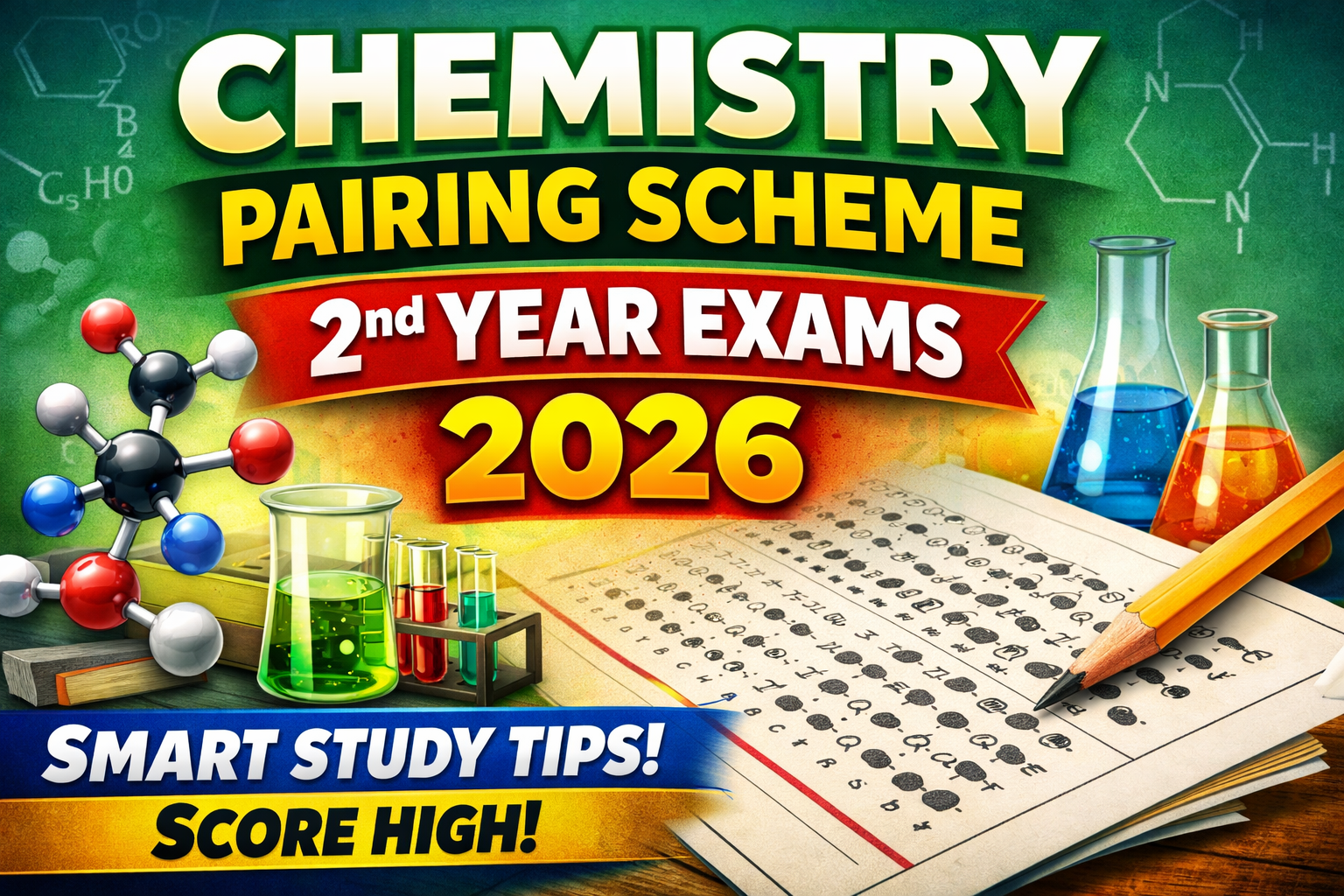 Chemistry Pairing Scheme 2nd Year Exams 2026 – Smart Preparation Guide for Students